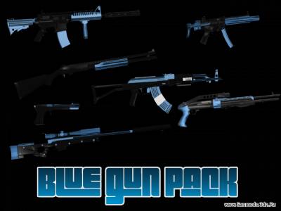 Blue Gun Pack