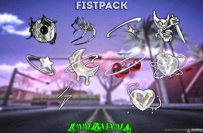 fistpack unlined for samp / иконки оружия для samp